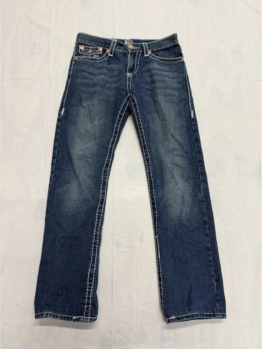 True Religion Brand Jeans Men's Blue Denim Jeans Size 30 Made in USA